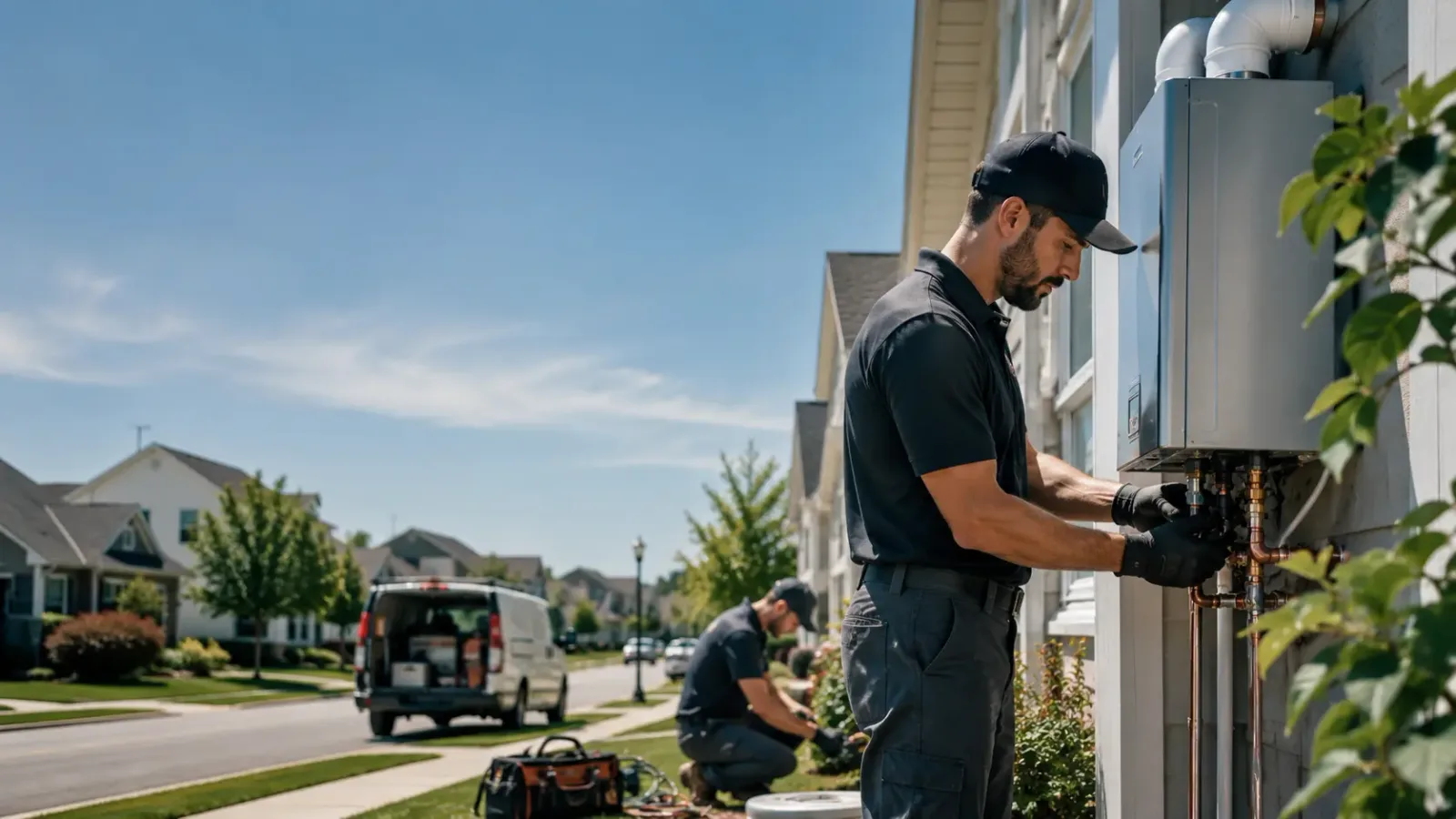 Tankless Water Heater Installation in Berne, IN